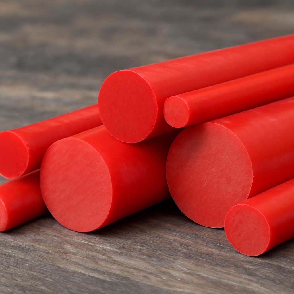 Стержень красный 130х1000 мм PVC-CAW ТУ 22.21.10-011-17152852-2019