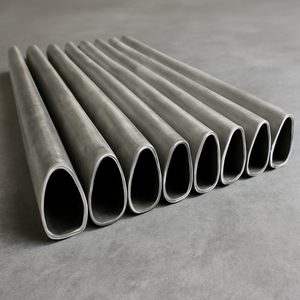 Труба стальная каплевидная 57х19х1 мм Ст4 ГОСТ 8638-57